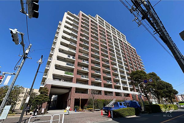 常盤台ガーデンソサエティの外観（南西側から）