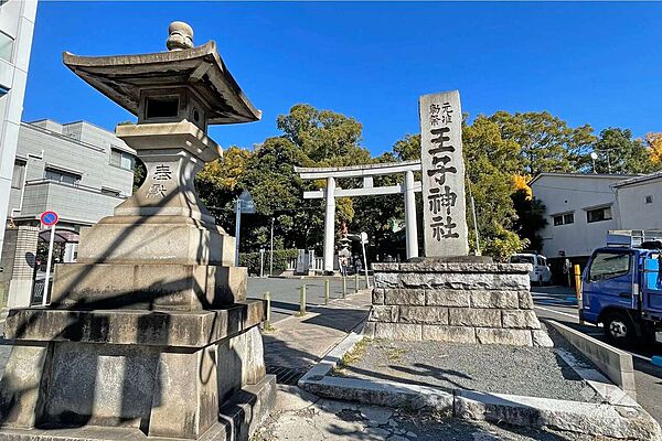 王子神社の外観