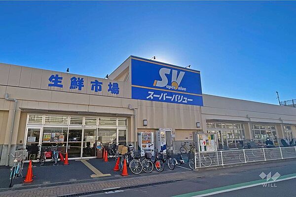 スーパーバリュー(志茂店)の外観