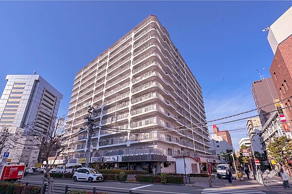 飛鳥山スカイハイツの外観（南東側から）
