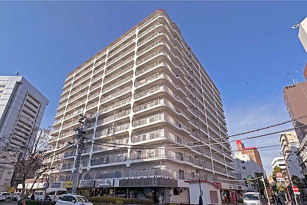 飛鳥山スカイハイツの外観（南東側から）