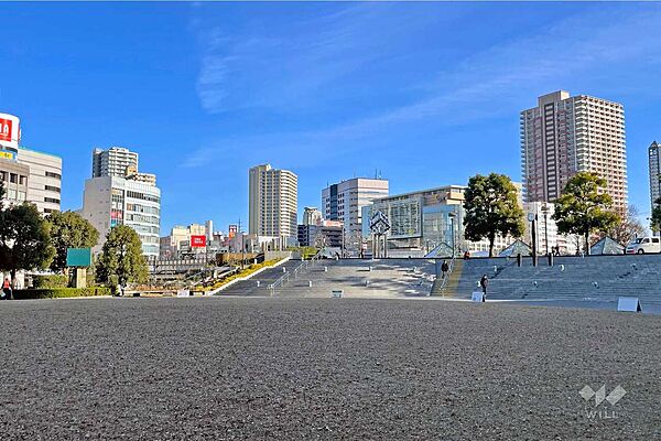 川口西公園の外観