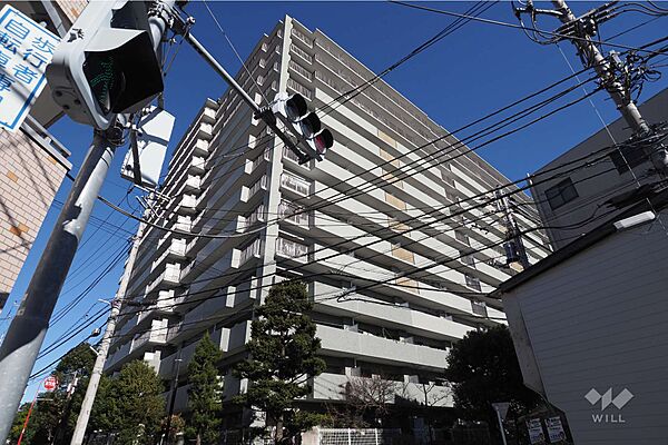 パークエステート上板橋の外観（南西側から）