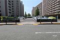 駐車場の出入り...