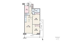 モンファイエ西川口 2LDKの間取図画像