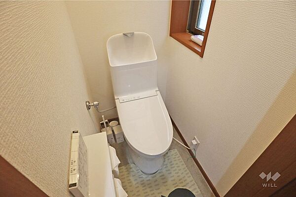3階トイレ。各階にトイレがあります。