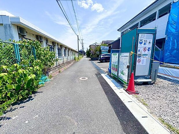 前面道路含む現地写真