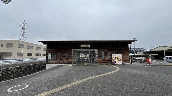 阿下喜駅 1100m