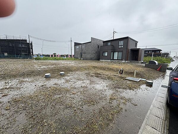 台風25号降雨時の写真です。冠水はありませんでした。