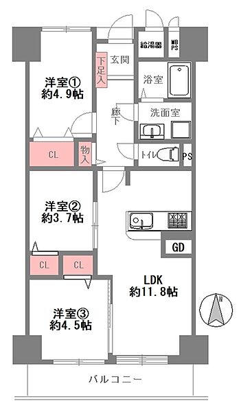 間取り：328000633241
