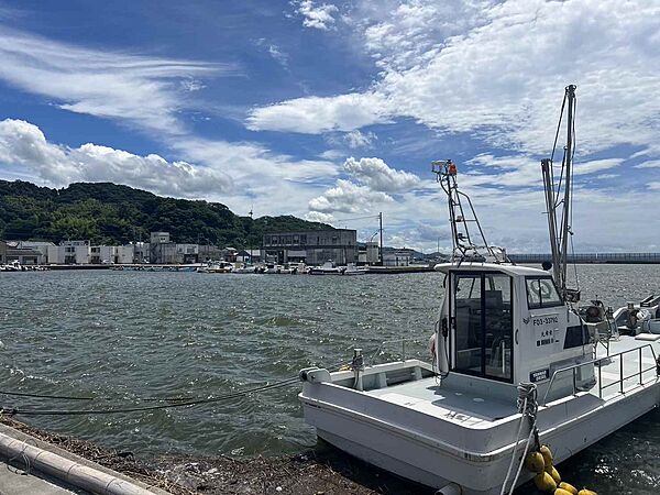 加布里漁港が徒歩圏内にあります！