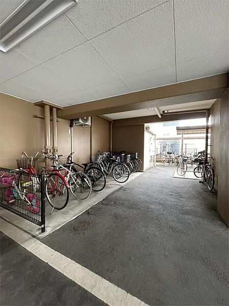 駐輪場のご用意もあります♪