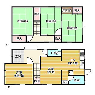 間取り：227103054106