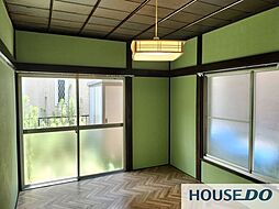 戸建賃貸取手市双葉1丁目の中古一戸建て住宅　一軒家 6DKのリビング/ダイニング