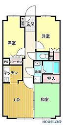 ファーストステージつくば荒川沖 3LDKの間取図画像