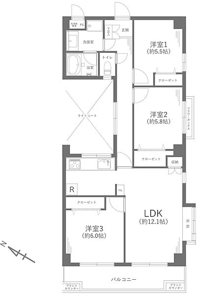 間取り：314002744134