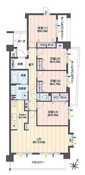 間取り：314002743862