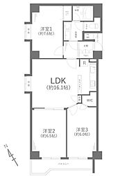 間取図画像 3LDK