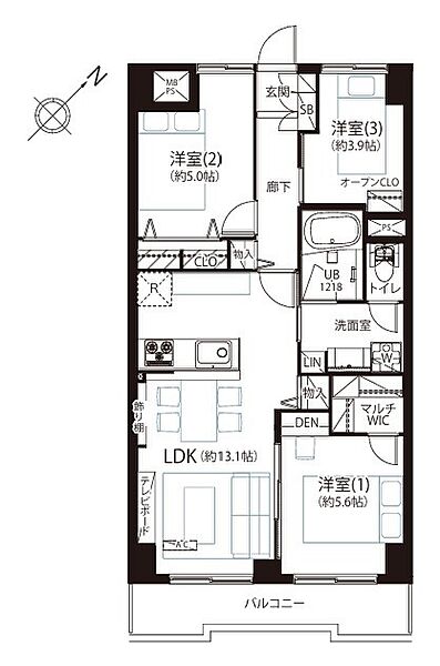 間取り：314002743853