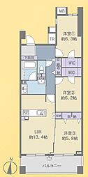 グラン・コート湘南茅ヶ崎 3LDKの間取図画像