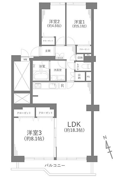 間取り：314002743837