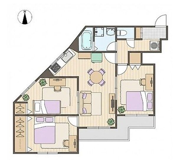 間取り：314002743842