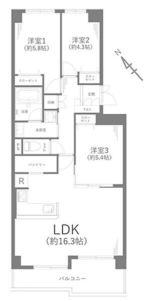 間取り：314002744110