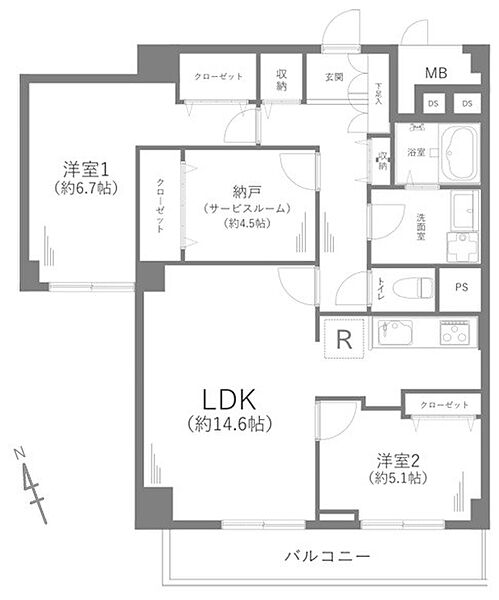 間取り：314002743823