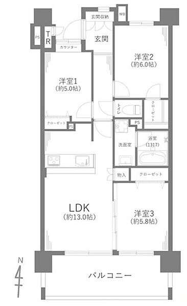 間取り：314002743953