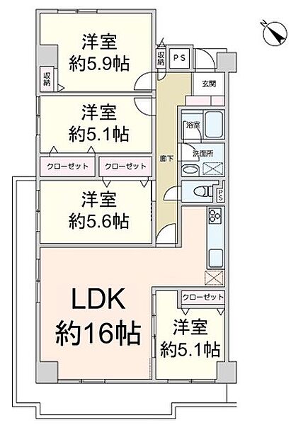 間取り：314002743895