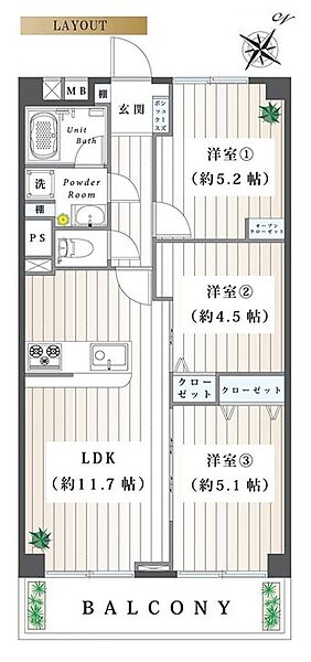 間取り：314002733368