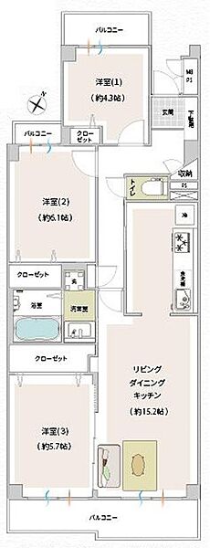 間取り：314002744352
