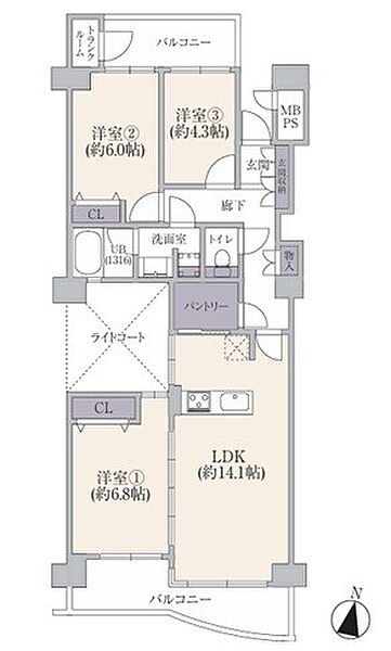 間取り：314002762086