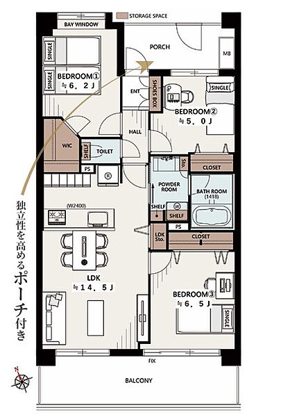間取り：314002817384