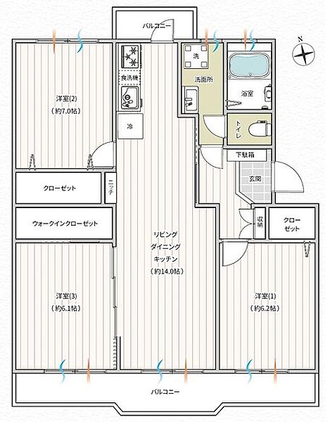 間取り：314002847679