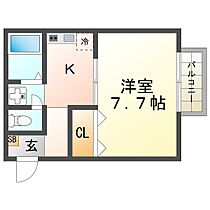 カーサポンテアルト 103 ｜ 兵庫県尼崎市潮江2丁目38-28（賃貸アパート1DK・1階・26.91㎡） その2