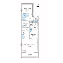 間取図画像 1SLDK