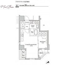 プラウドフラット浅草橋II  ｜ 東京都台東区柳橋2丁目（賃貸マンション1LDK・12階・39.54㎡） その2