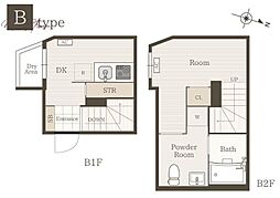 プレニーズ護国寺PREMIER 1DKの間取図画像