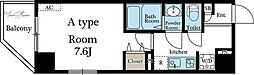リブリ・UenoBuild 1Kの間取図画像