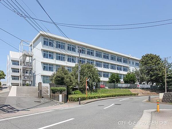 綾瀬市立城山中学校　505ｍ