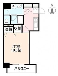 高松琴平電気鉄道琴平線 瓦町駅 徒歩4分の賃貸マンション 2階1Kの間取り