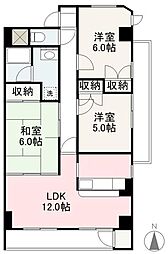高松琴平電気鉄道琴平線 仏生山駅 徒歩15分の賃貸マンション 1階3LDKの間取り
