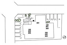 JR高徳線 栗林公園北口駅 徒歩10分の賃貸マンション 2階3LDKの室内