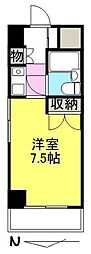 アルファ藤塚町 1Kの間取図画像