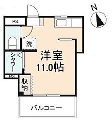 間取図画像 ワンルーム