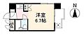 プチメゾン片原町2階2.5万円