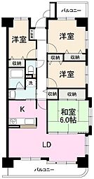 ダイアパレス屋島第4 4LDKの間取図画像
