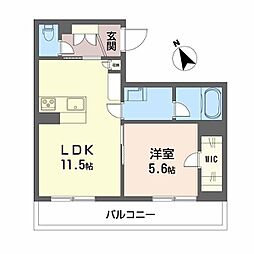 Cｏｍｏｄｏ.TT 3階1LDKの間取り