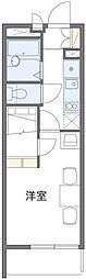 レオパレス夢Town 1Kの間取図画像